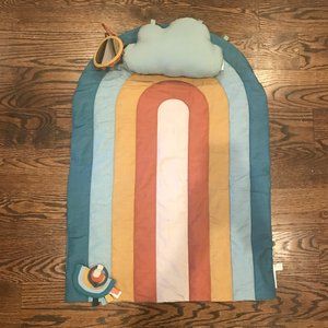 Itsy Bitzy Bespoke Ritzy Tummy Time Rainbow Play Mat